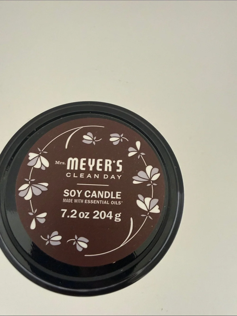 Mrs. Meyer's Clean Day Lavender Soy Candle - Cream